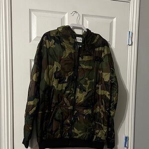 Men's Woobie Brother Apparel Camouflage Military Jacket